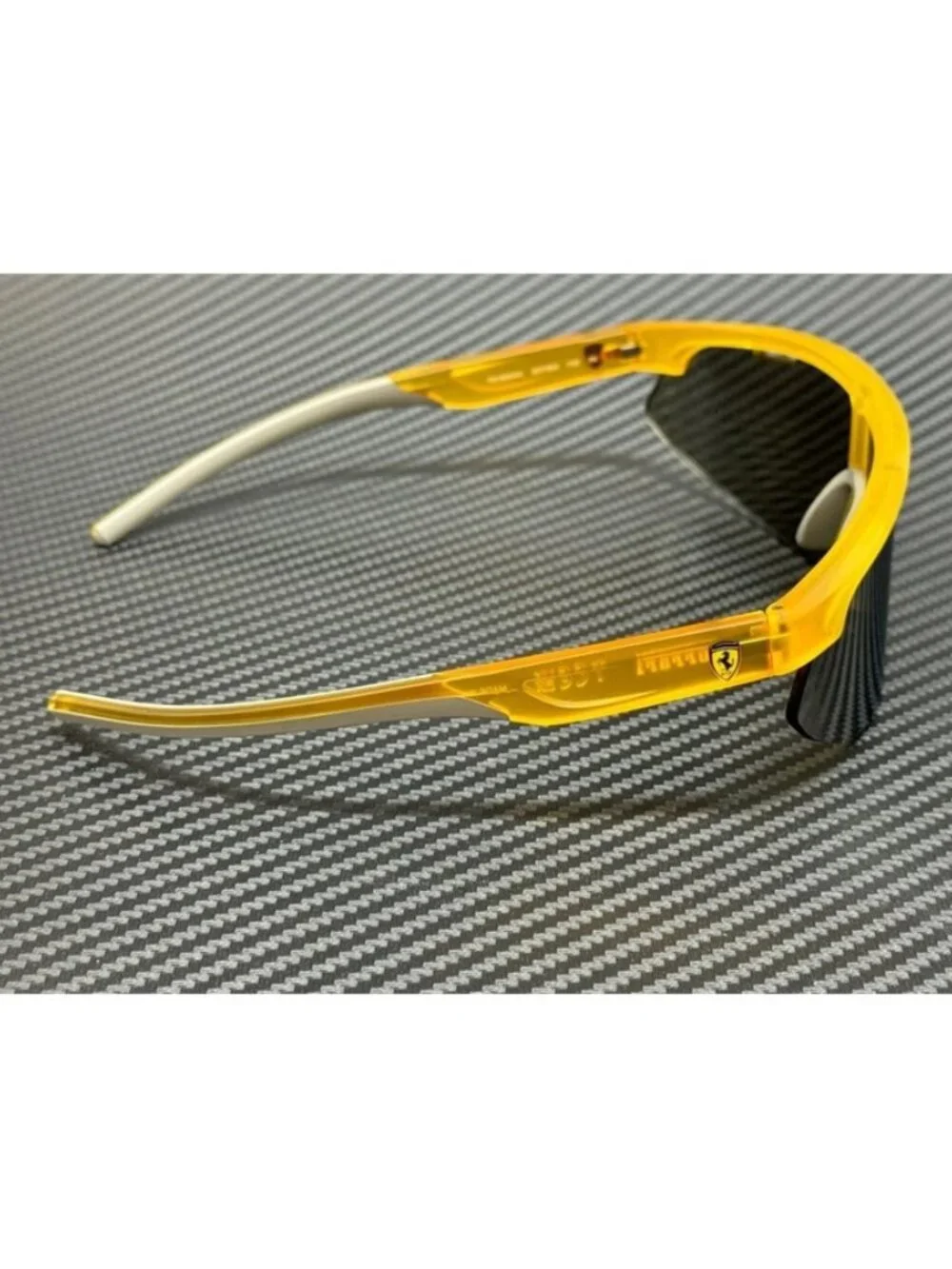 New Ferrari Men Matte Yellow Sunglasses 70-20-130